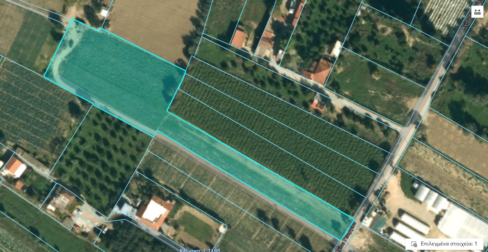 Land Plot for Rent 5,774 sq.m. in Lefkanti, Evia