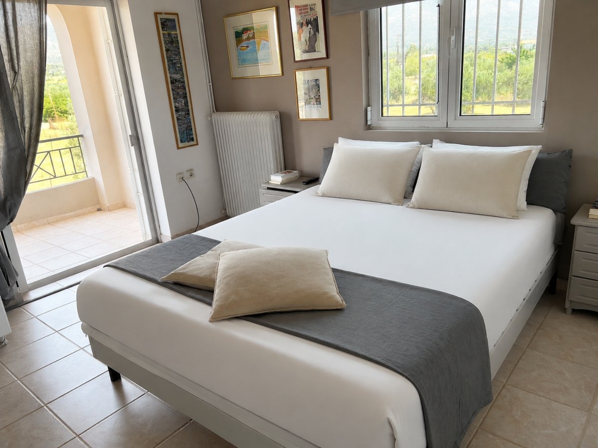 For Sale – A Spacious Family Property with Sea and Mountain Views – ERETRIA