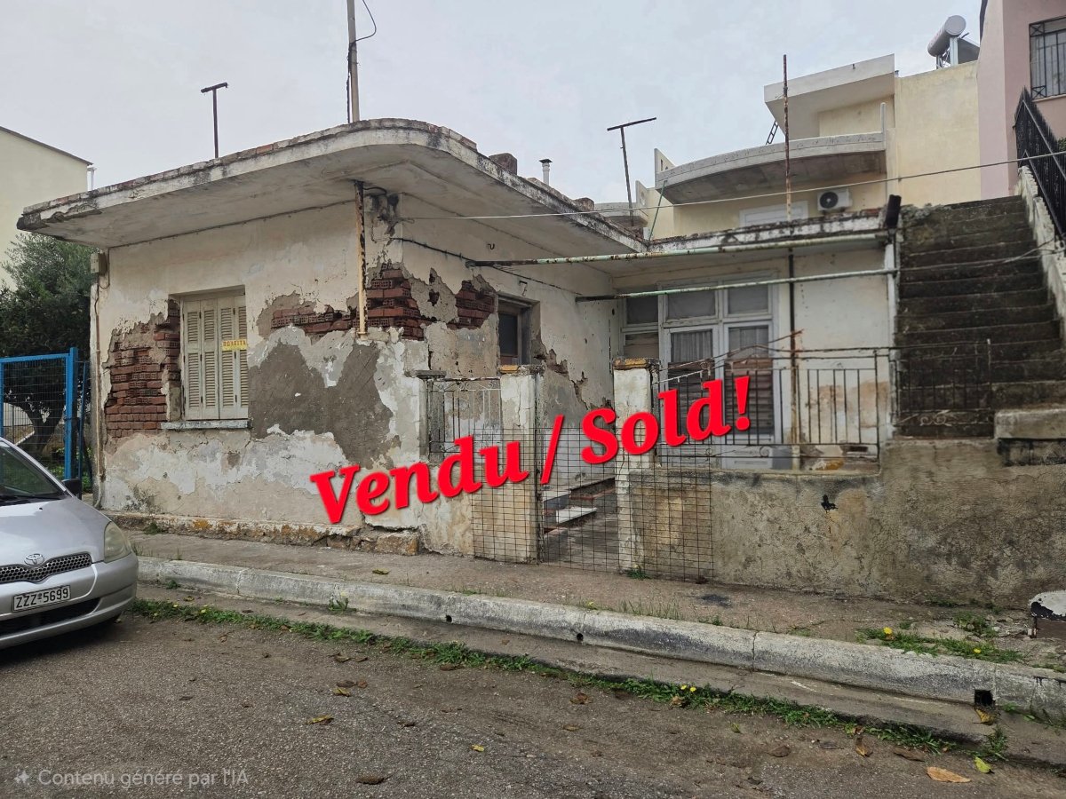 Maison à vendre Amarynthos cs2023-113 House 20 m from the sea for Sale ( TO RENOVATE) – Amarynthos